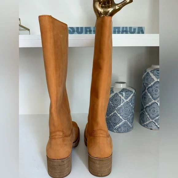 Jeffrey Campbell Tan Heeled Boots - Picture 10 of 11